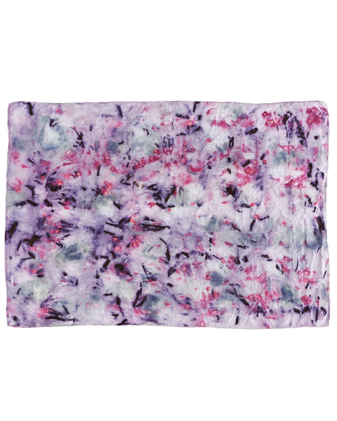 Black Rose Splatter Linen Placemat Set