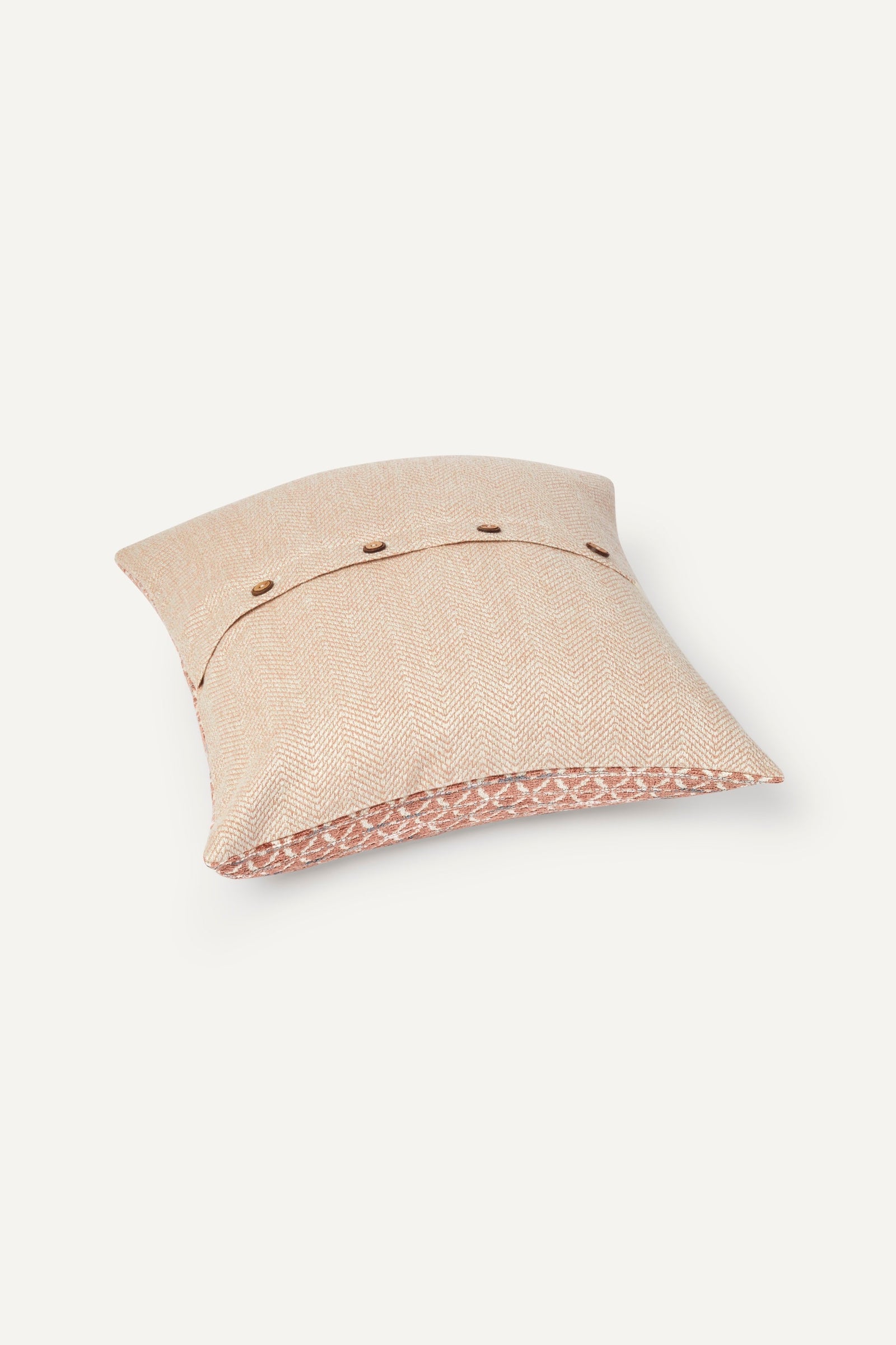 Jacquard Cushion Cover - Terracotta