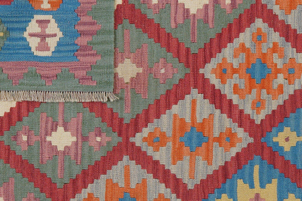 Gashgai Kilim · Hand-woven – Red, 183x131 cm