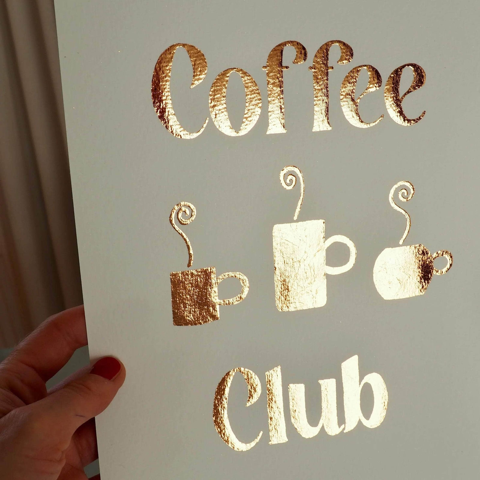 Original Coffee Club Artwork