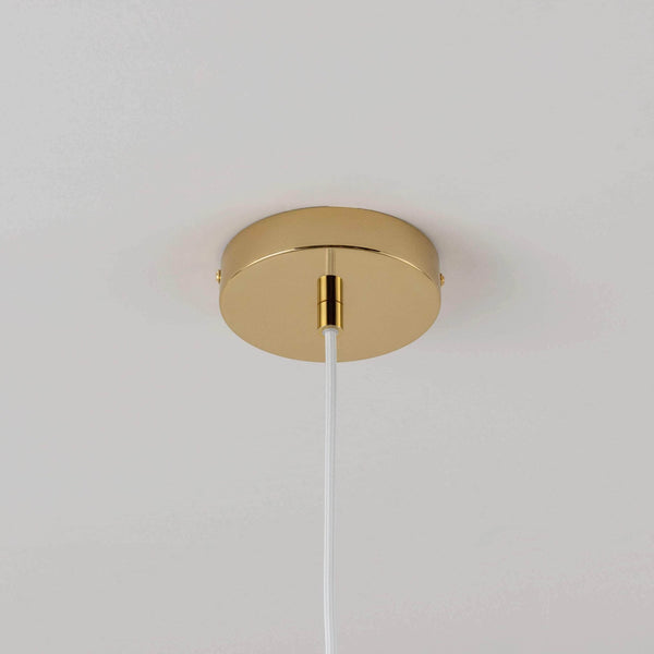 Flower glass pendant ceiling light