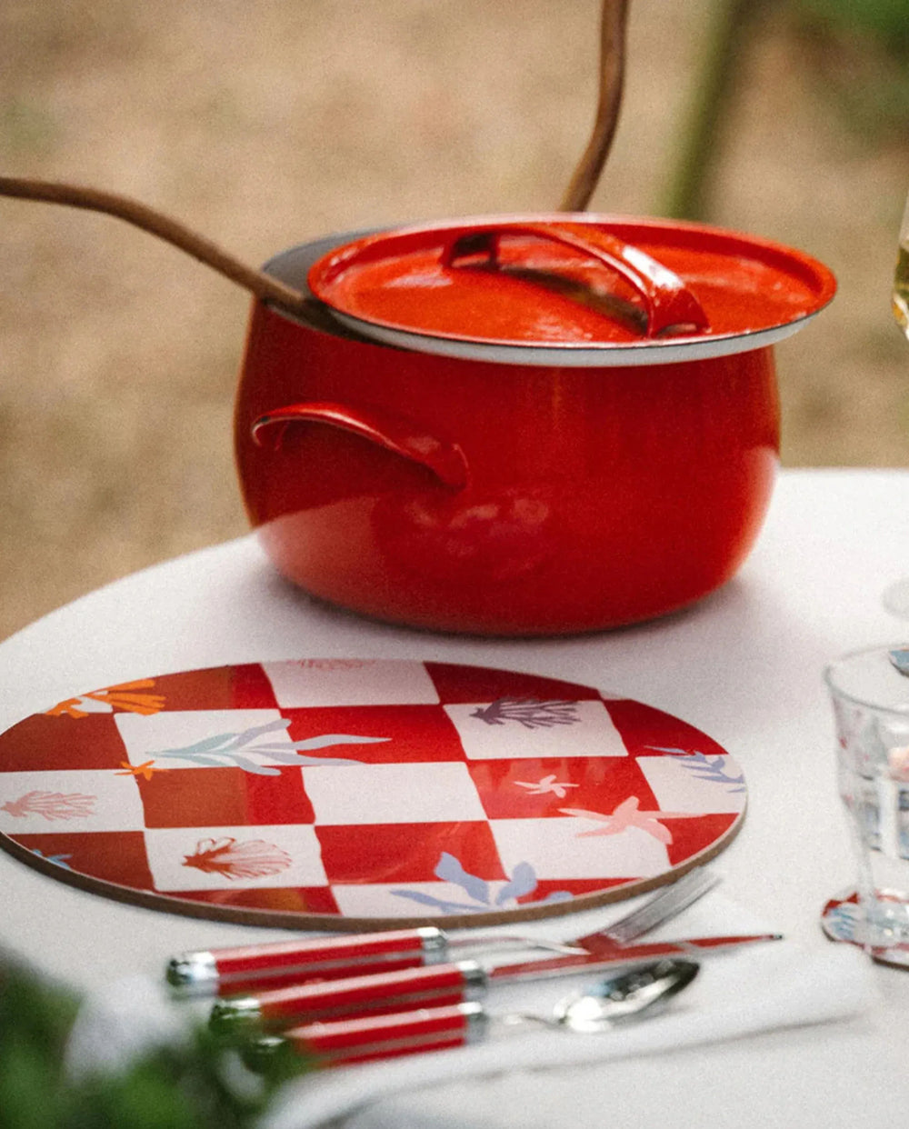 Nautical Checks Placemats (Set of 6)