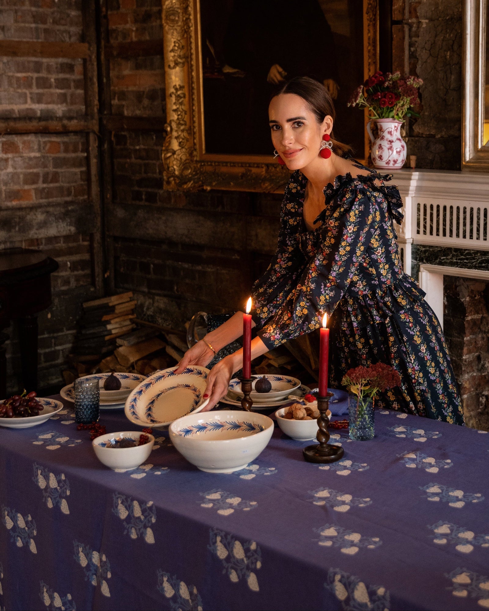 Fraises Des Bois Tablecloth