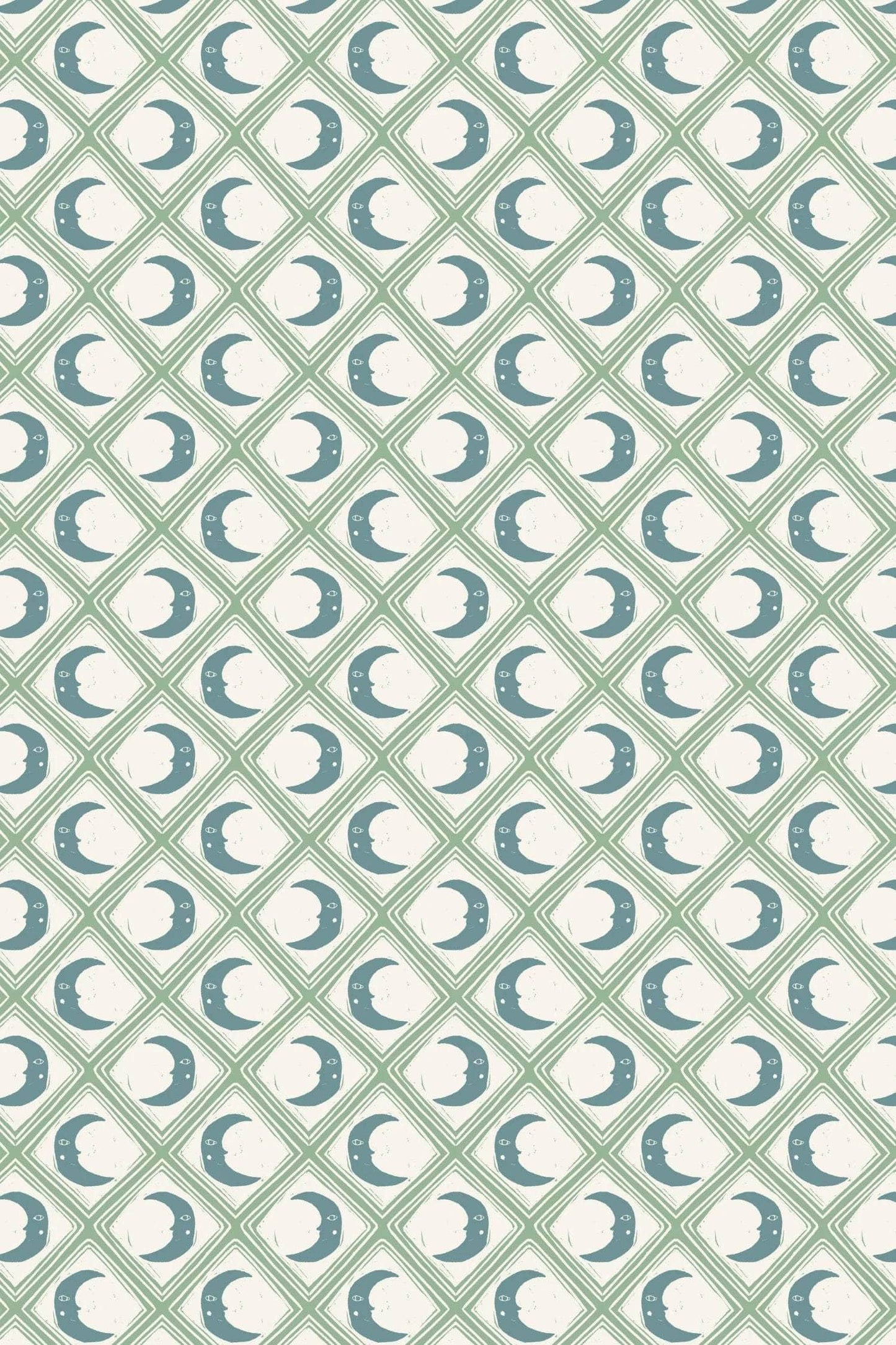 Kit Moon Wallpaper - Blue Moon