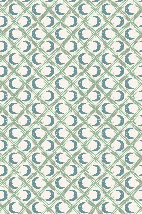 Kit Moon Wallpaper - Blue Moon