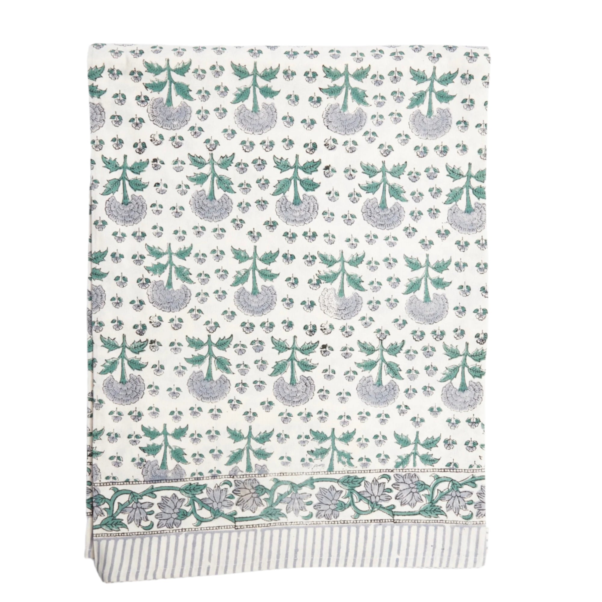 Blue Clover Tablecloth