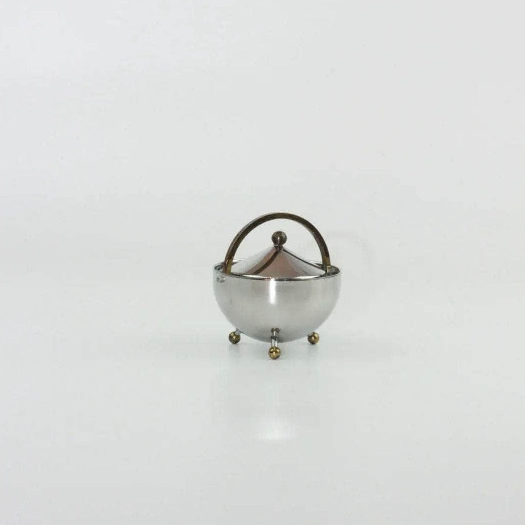 Danish Sugar Bowl and Creamer