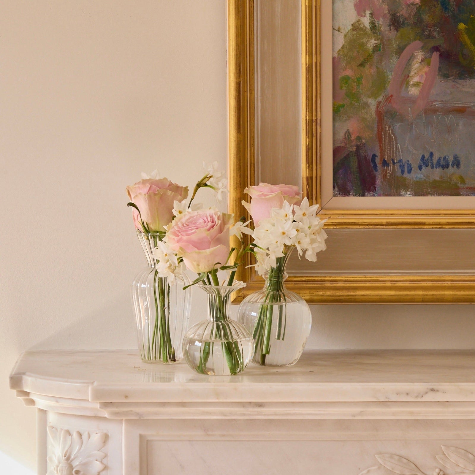 Cora Glass Bud Vase (set of Two)