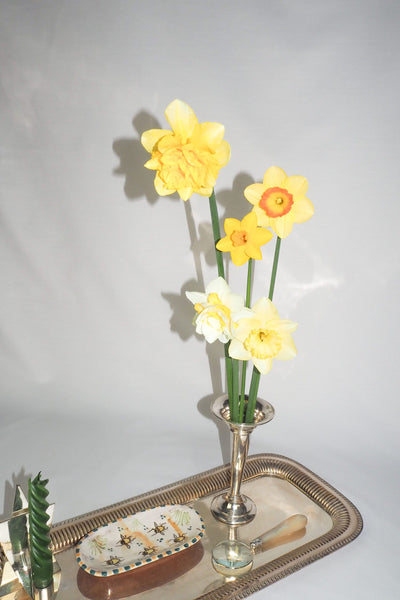 Silver Plate Bud Vase