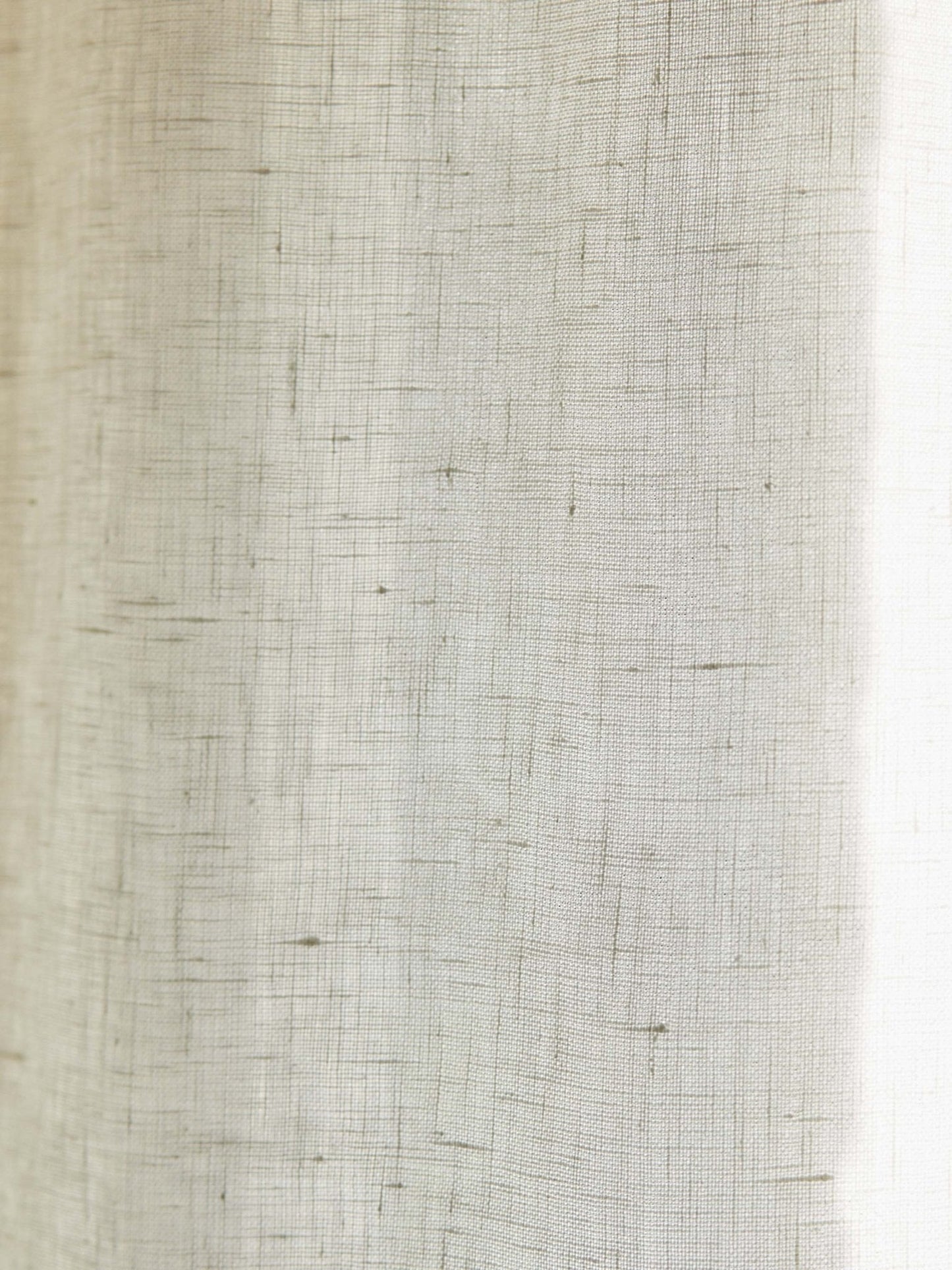 Cafe Curtain 52 - Pleated Top - Elderfield in Turpentine - Pole Width 115.5cm x Drop 52cm