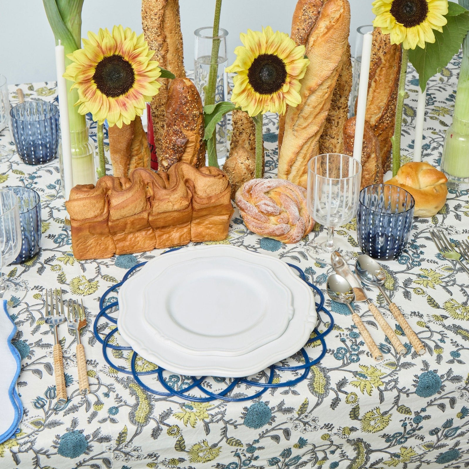 Golden Dusk Tablecloth Tablecloths