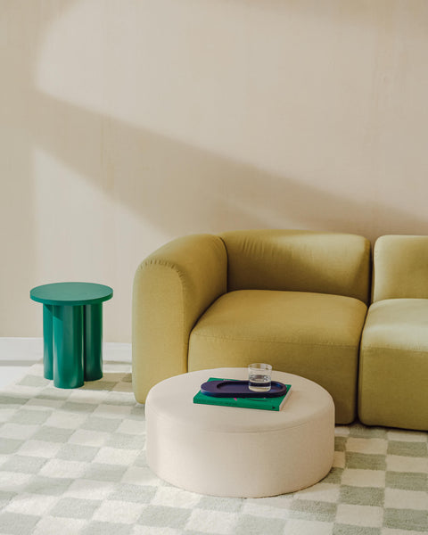 Folk Pouf - Wide-
