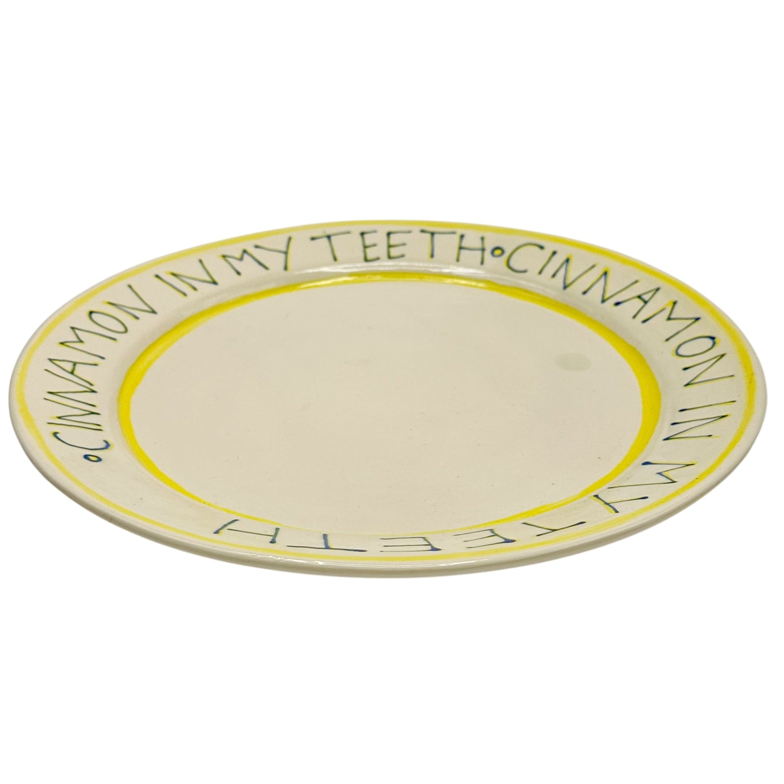 Cinnamon In My Teeth Dinner Plate