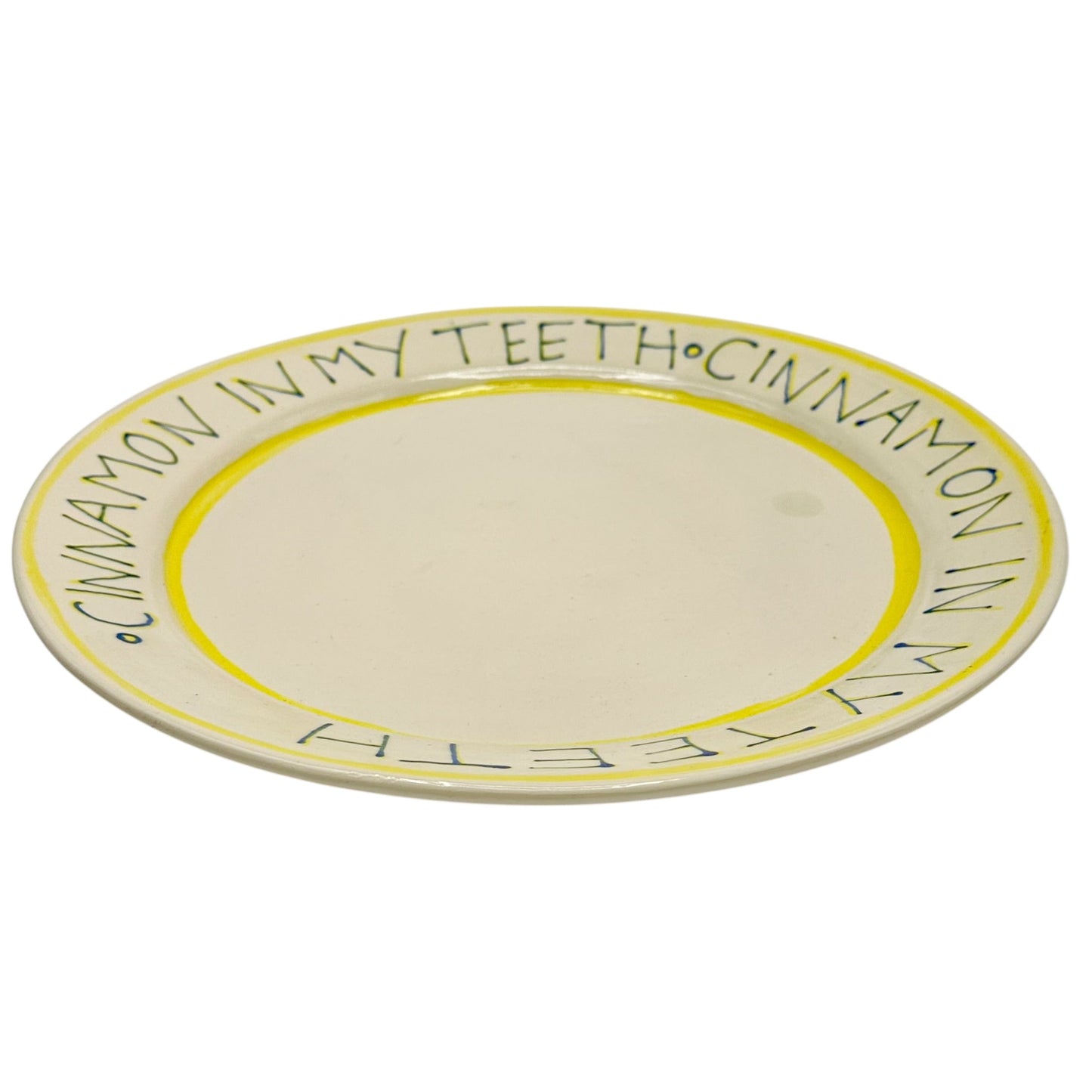 Cinnamon In My Teeth Dinner Plate