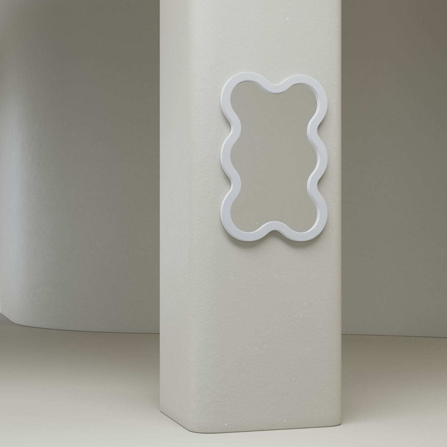 Hvyli 6 - Small Wavy Mirror