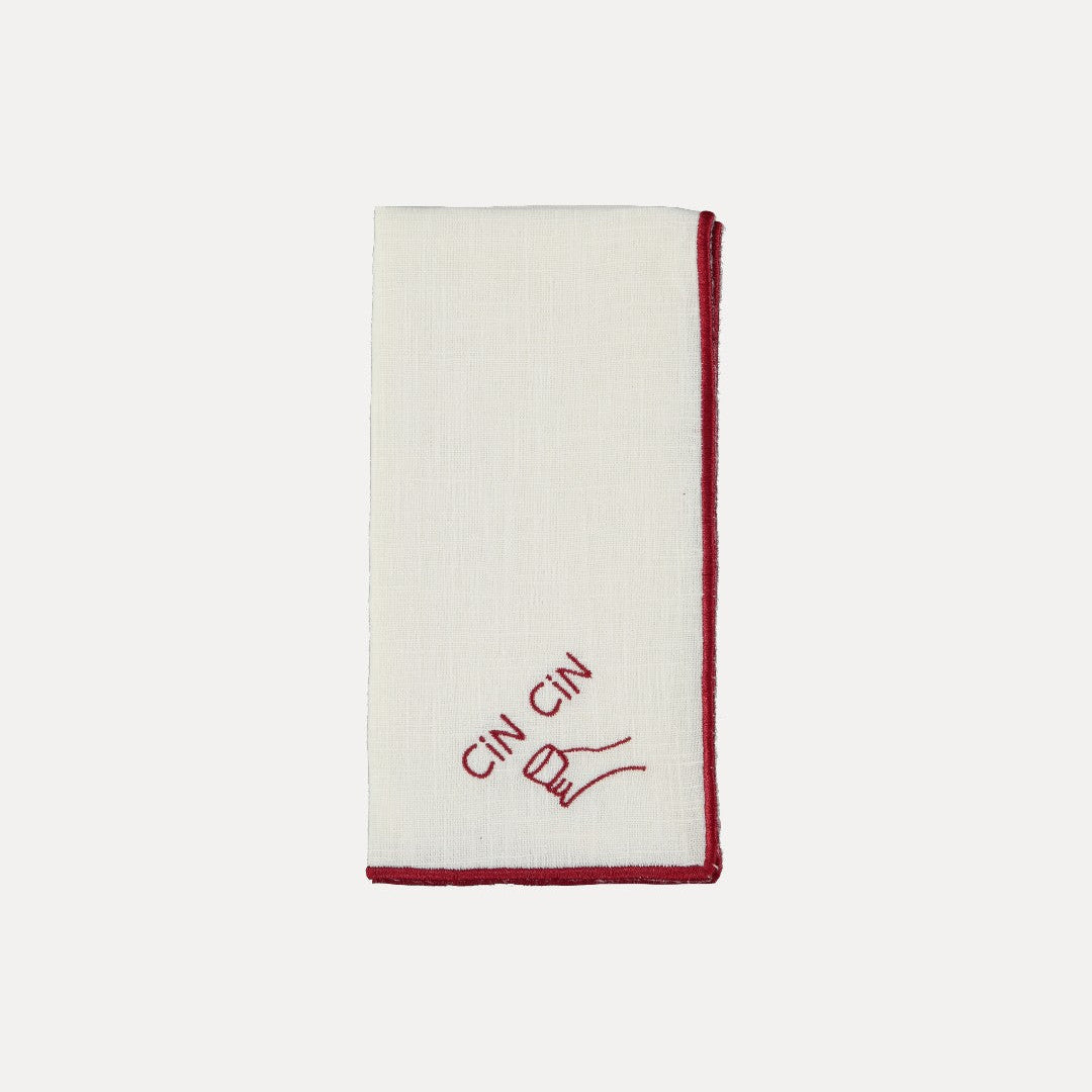 Toast Napkin, Cin Cin