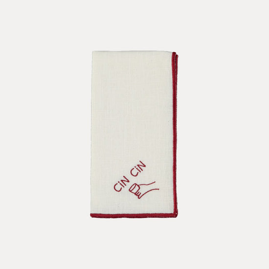 Toast Napkin, Cin Cin