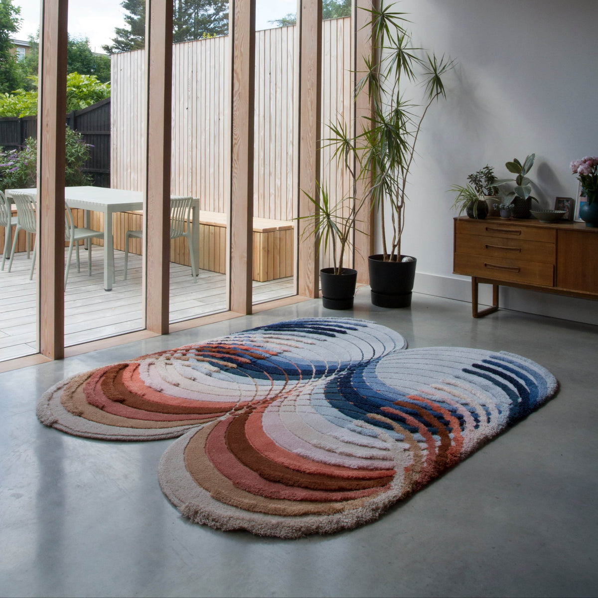 Infinite Loops Rug | Maison Flâneur