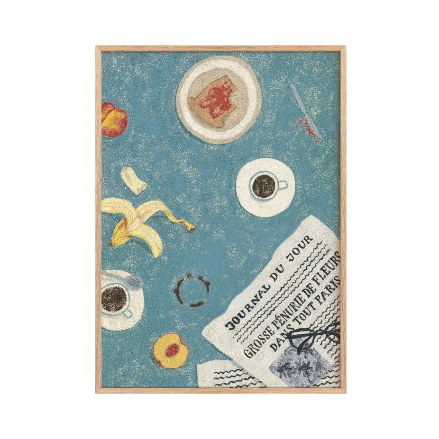 Journal Du Jour - Limited Edition Fine Art Giclée Print