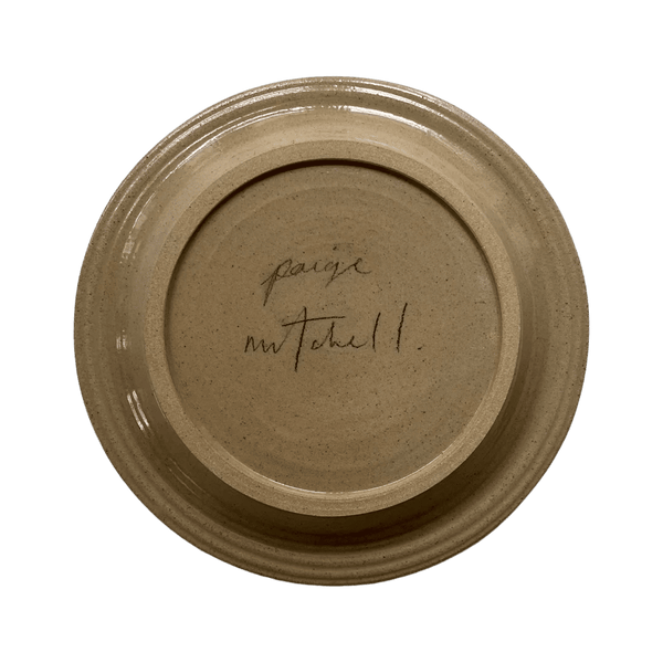 Tomato Dinner Plate Cobalt Speckle