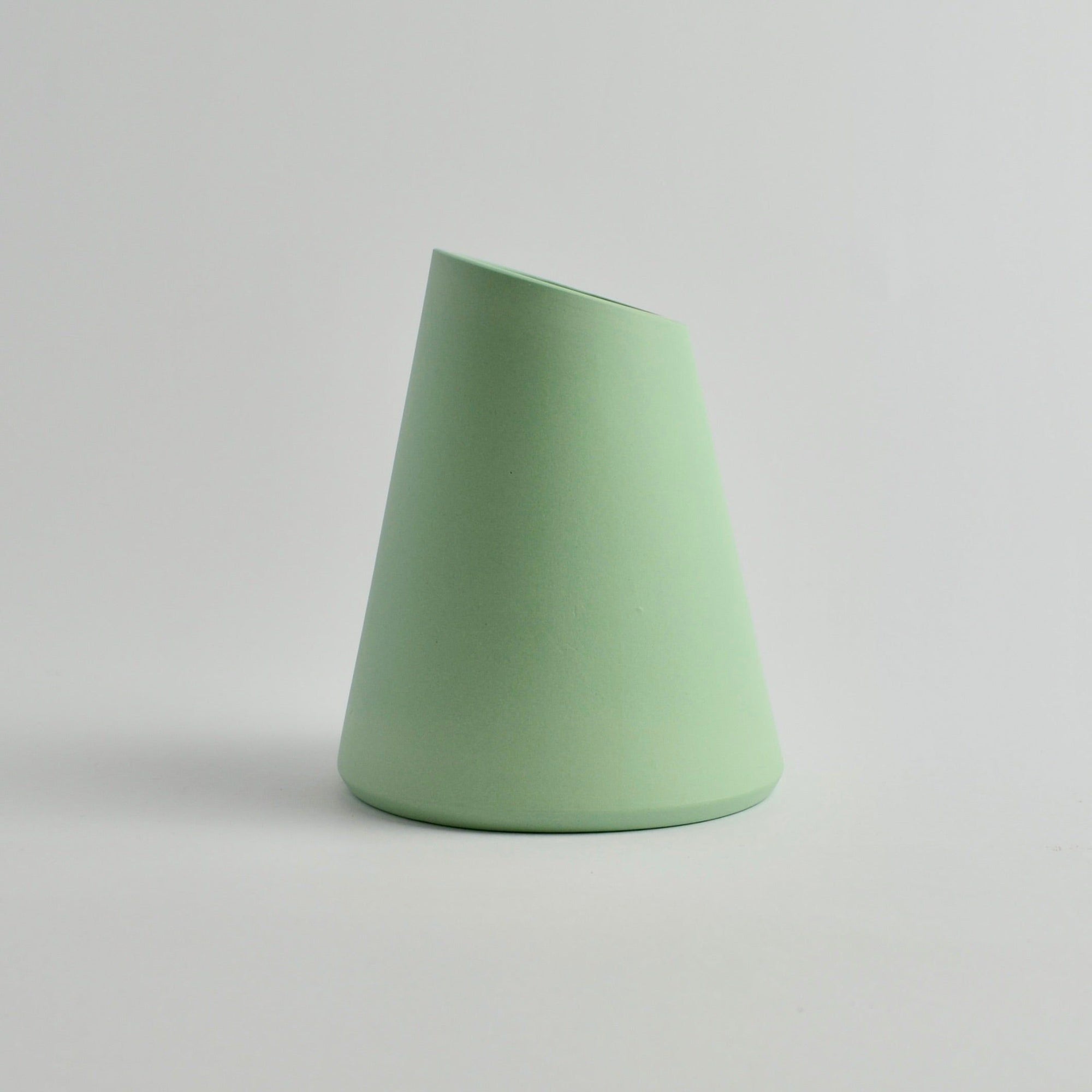 Angle Vase Miami Green