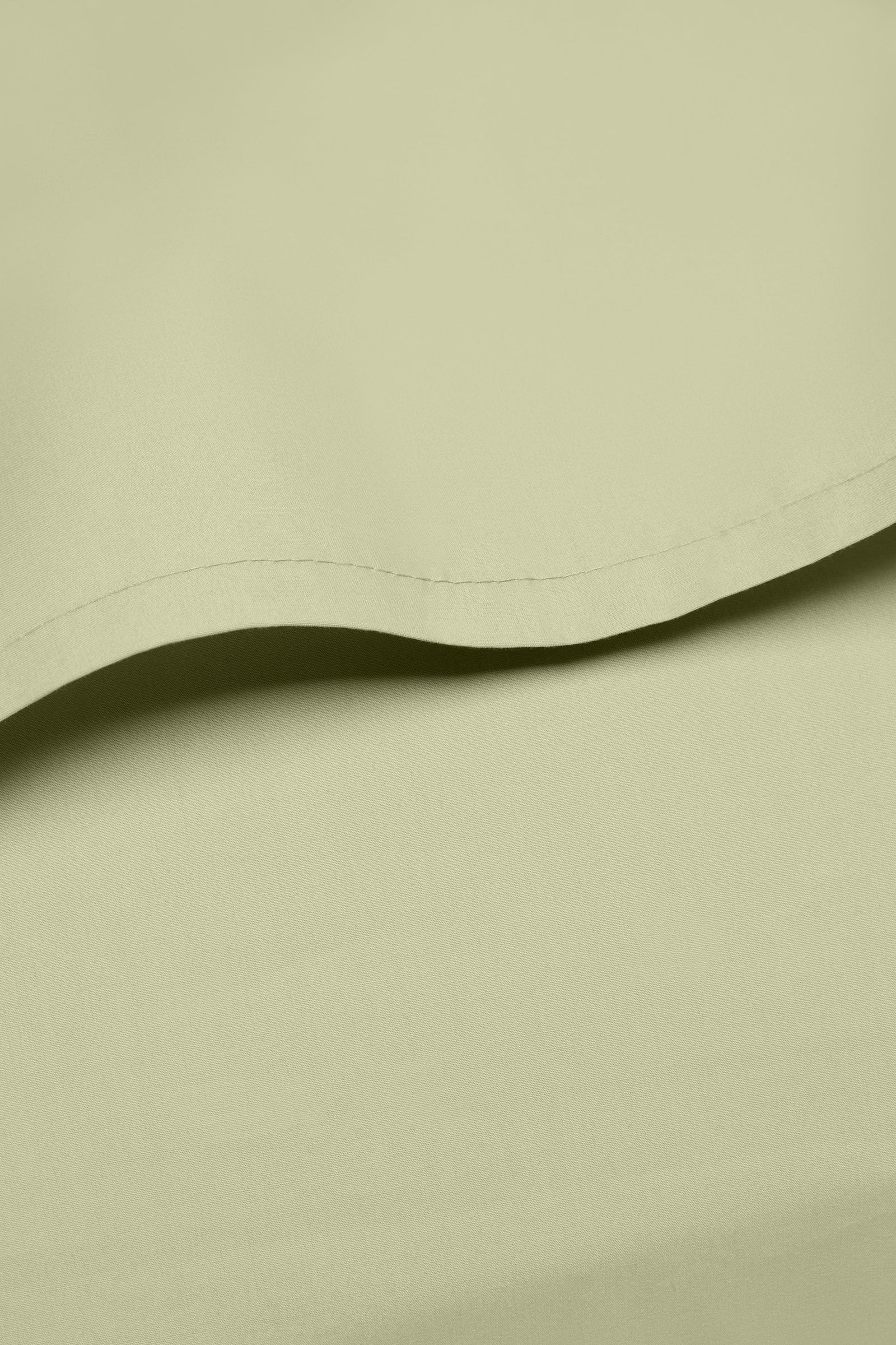 Percale Organic Cotton Pillowcases - Solstice Green