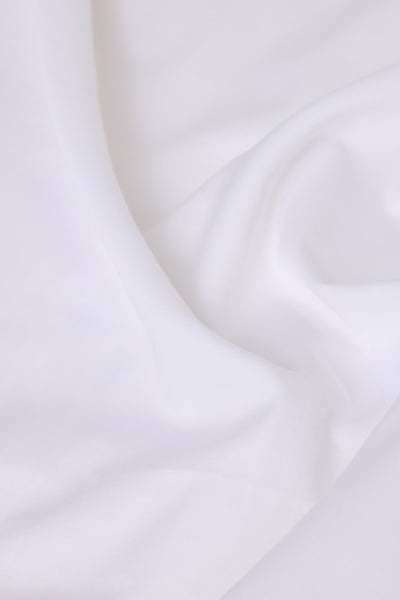 Sateen Organic Cotton Pillowcases - Midwinter White