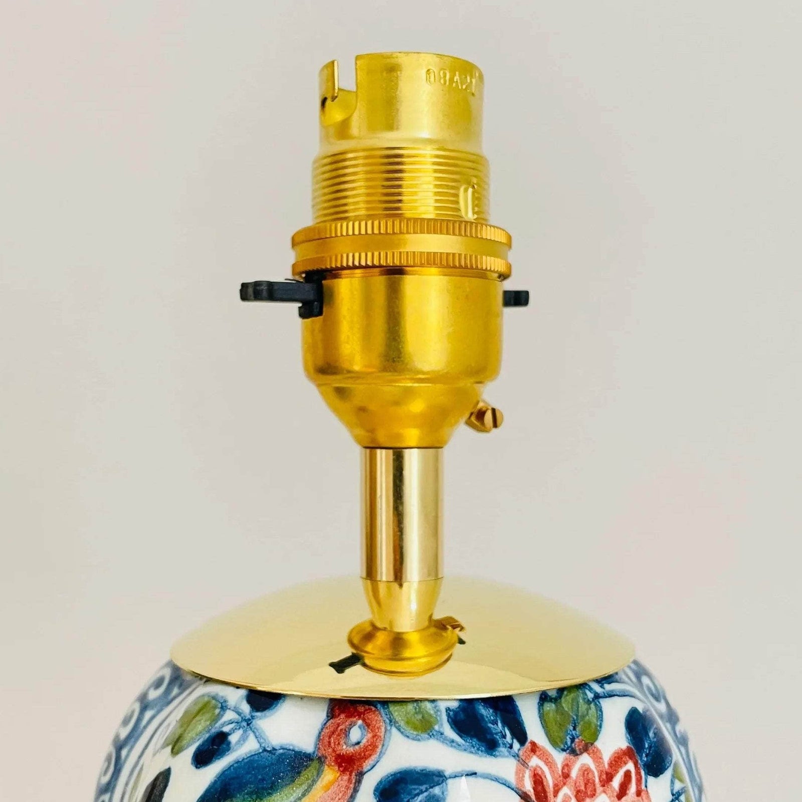 Antique Makkum Jar Lamp