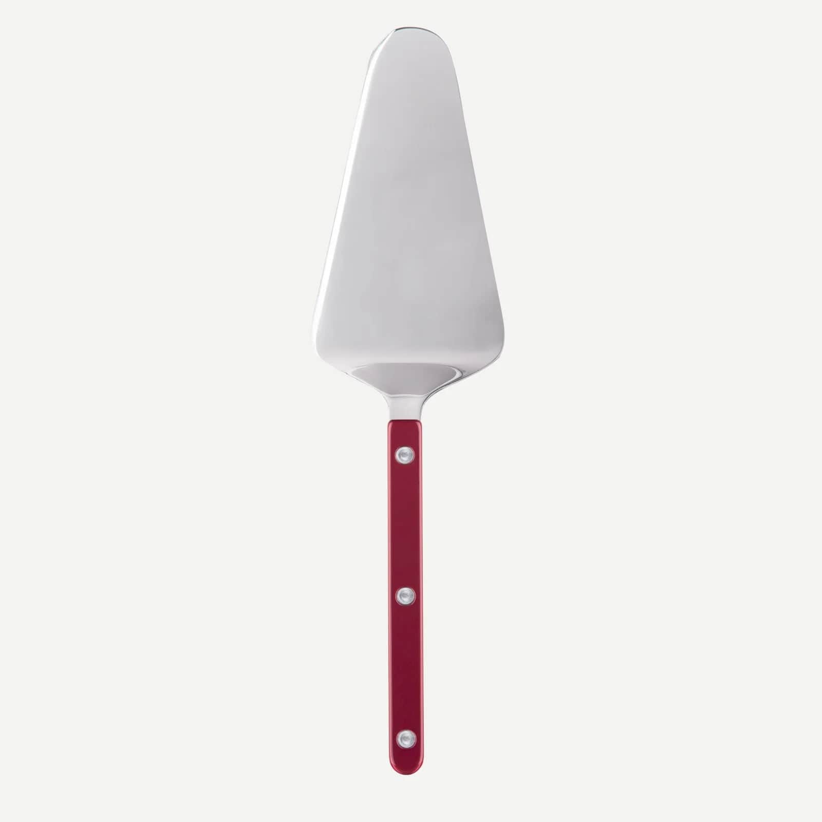 Bistrot Pearly Cake Server, Red