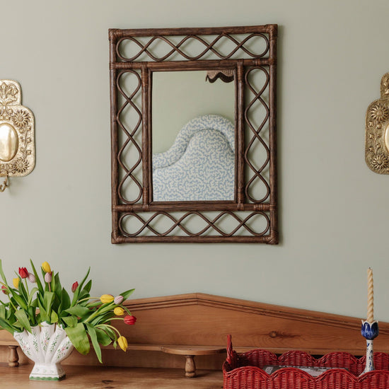 Retro Mirror (Teak)