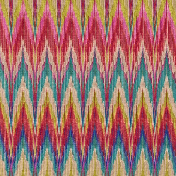 Matthew Williamson Cotton Tablecloth Peacock Feather - Style 03