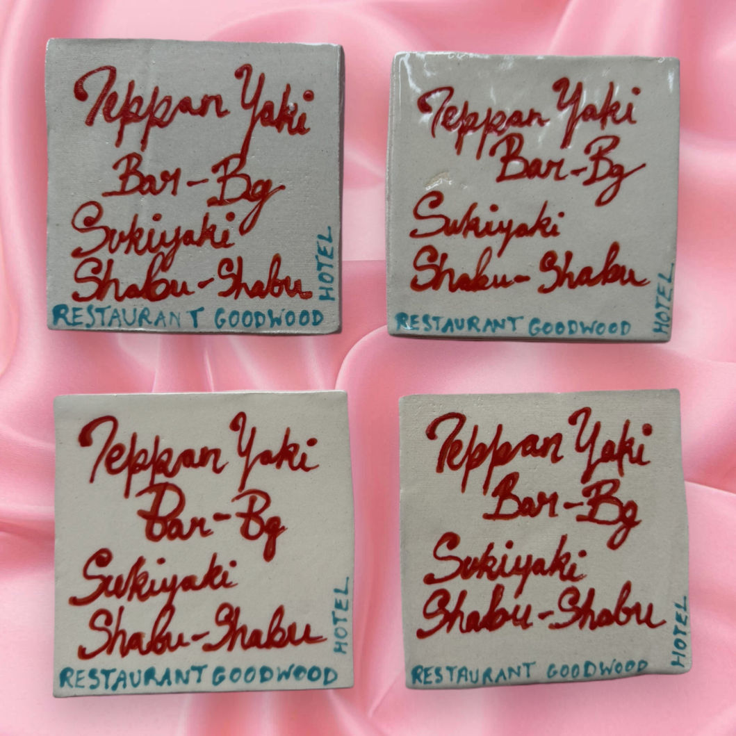 Ceramic Teppanyaki Bar Coaster