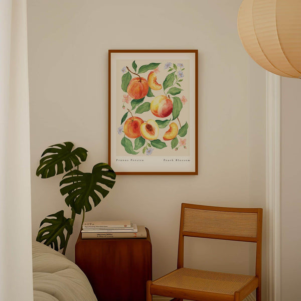 Peach Blossom Art Print