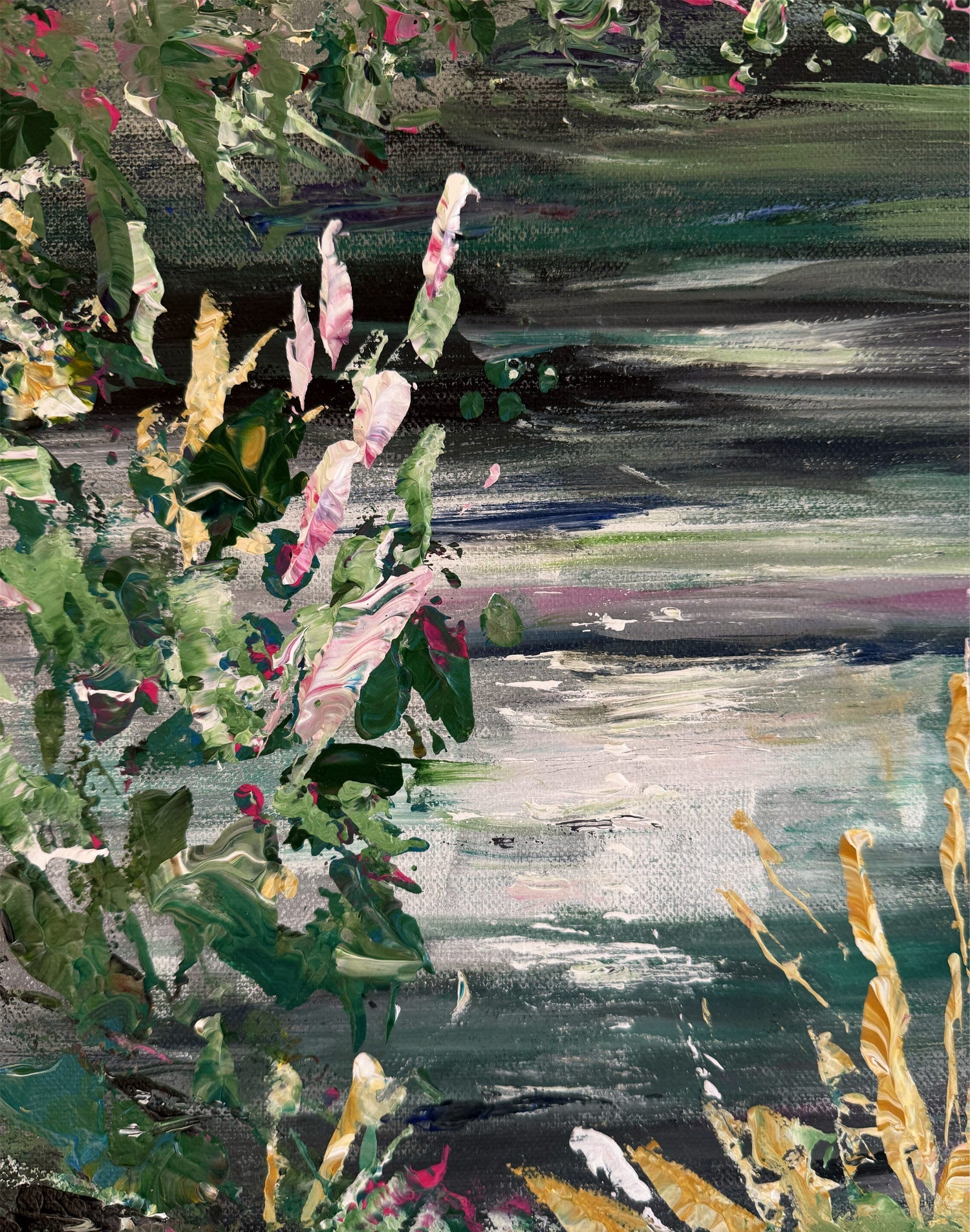 Moon Dance - Acrylic on Canvas-