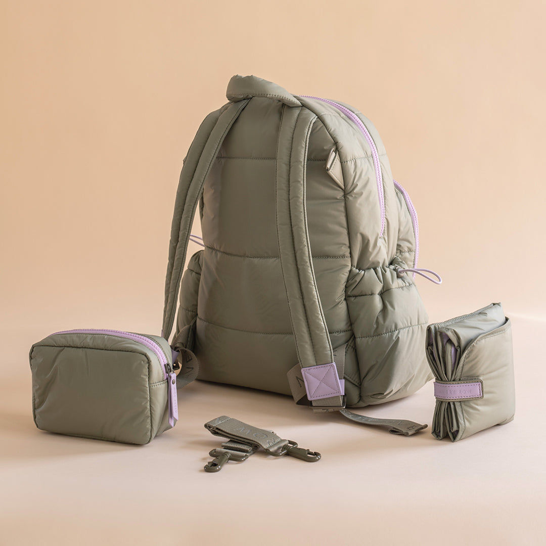 Baby Changing Backpack - Olive