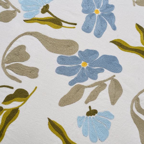 Bouquet Cushion Cover - Blue