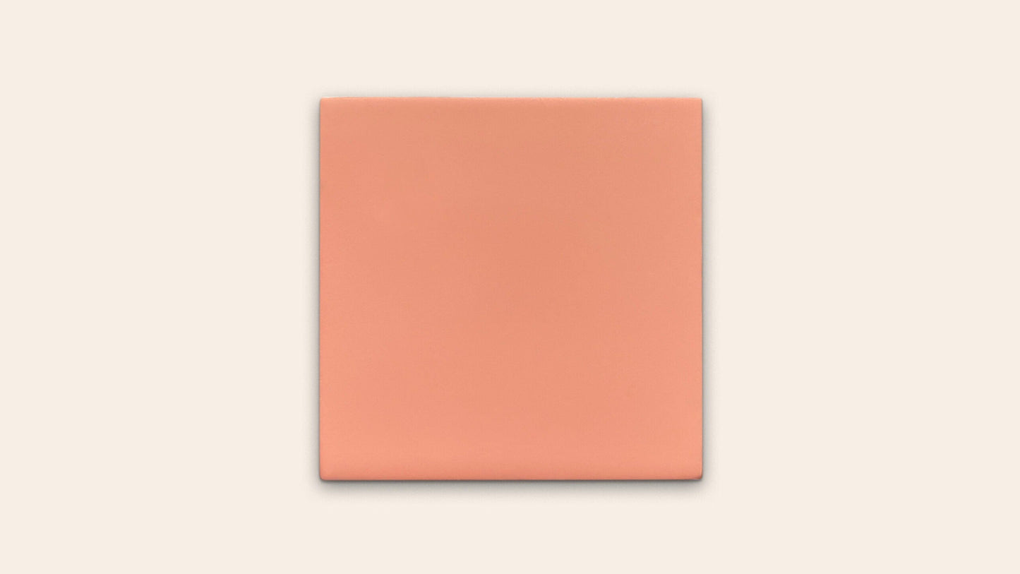 Lacquer Chip Sample, Terracotta