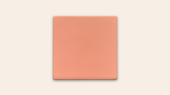 Lacquer Chip Sample, Terracotta