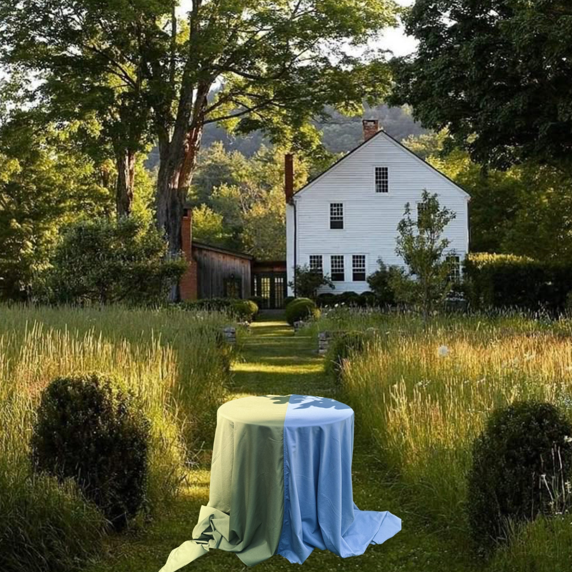 Charlie Colorblock Retangle Tablecloth 250 x 140 cm