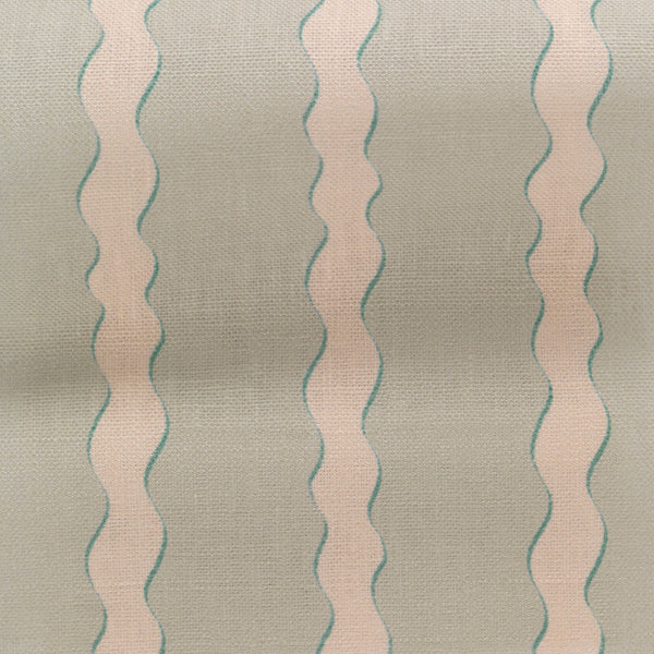 Scroll Stripe - Verdigris (Fabric)