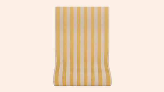 Sonia Stripe Wallpaper, Citron, Roll