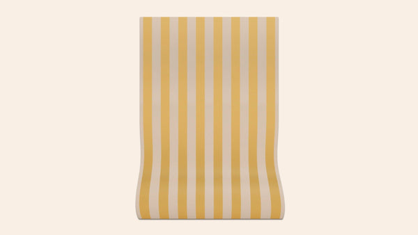 Sonia Stripe Wallpaper, Citron, Roll