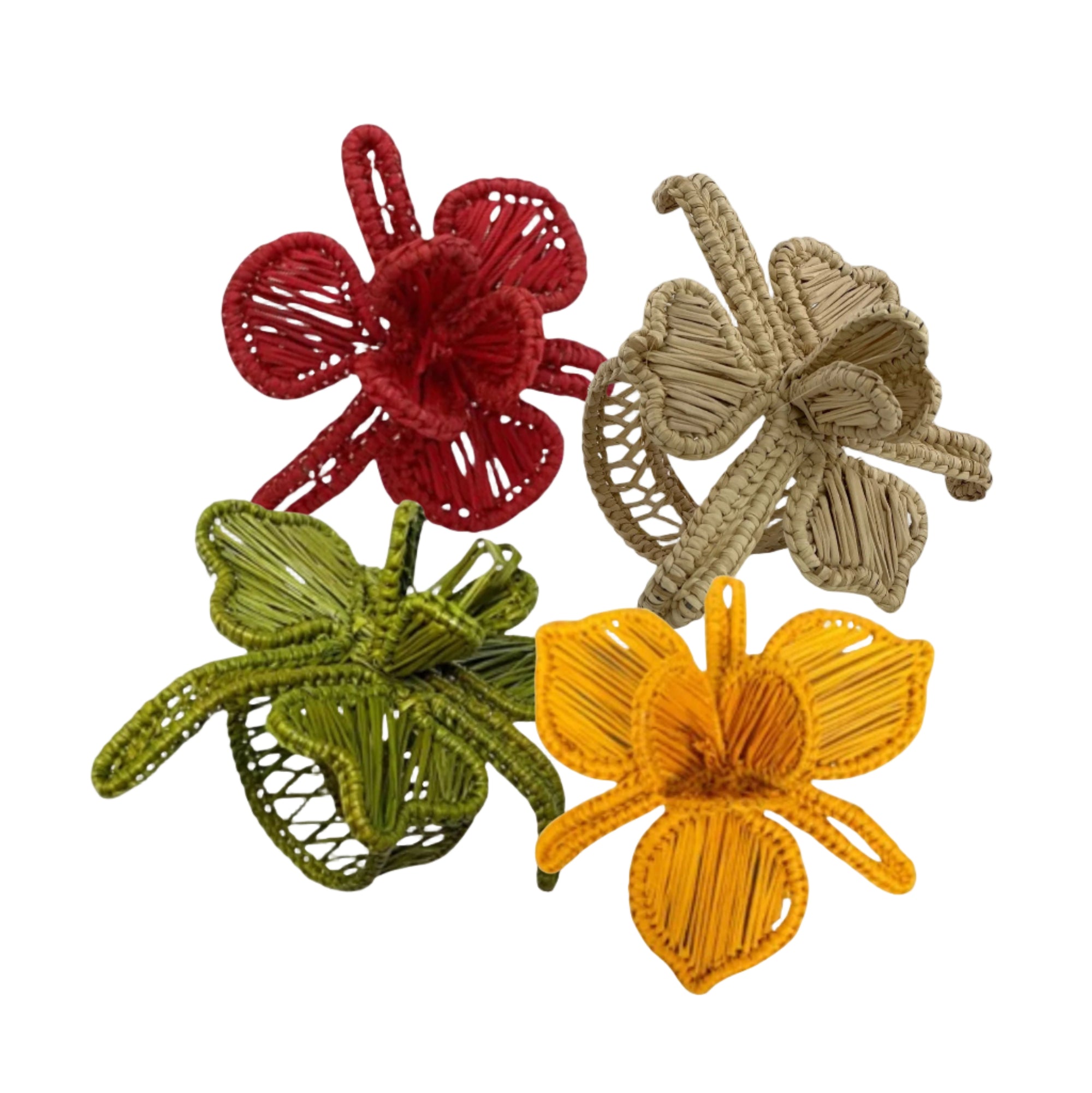 Orquidea Napkin Rings 4 Pack