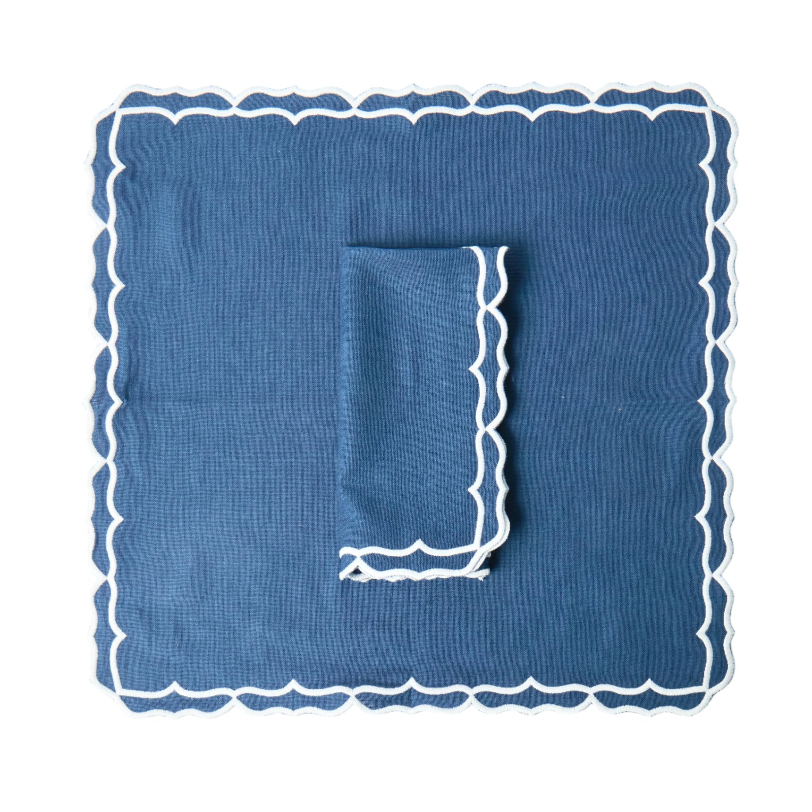 Blue Sasha Napkins (set of 4)