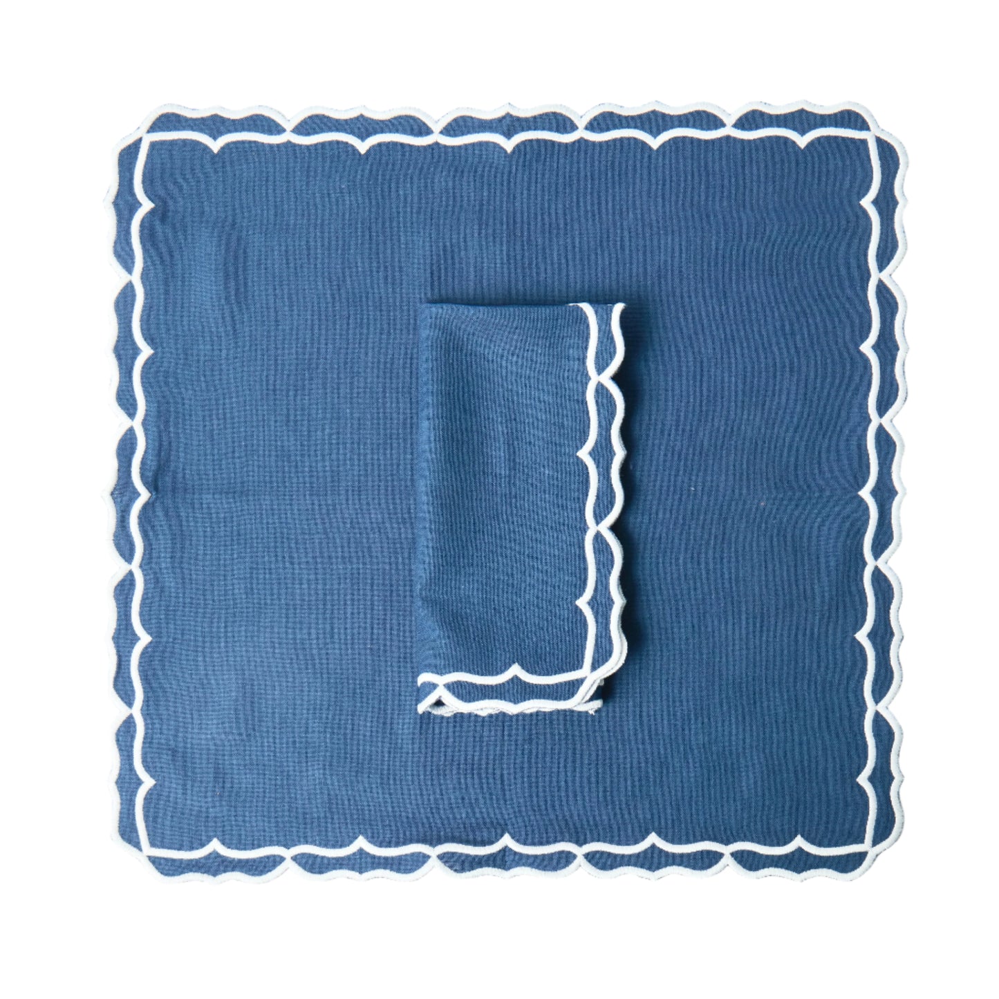 Blue Sasha Napkins (set of 4)