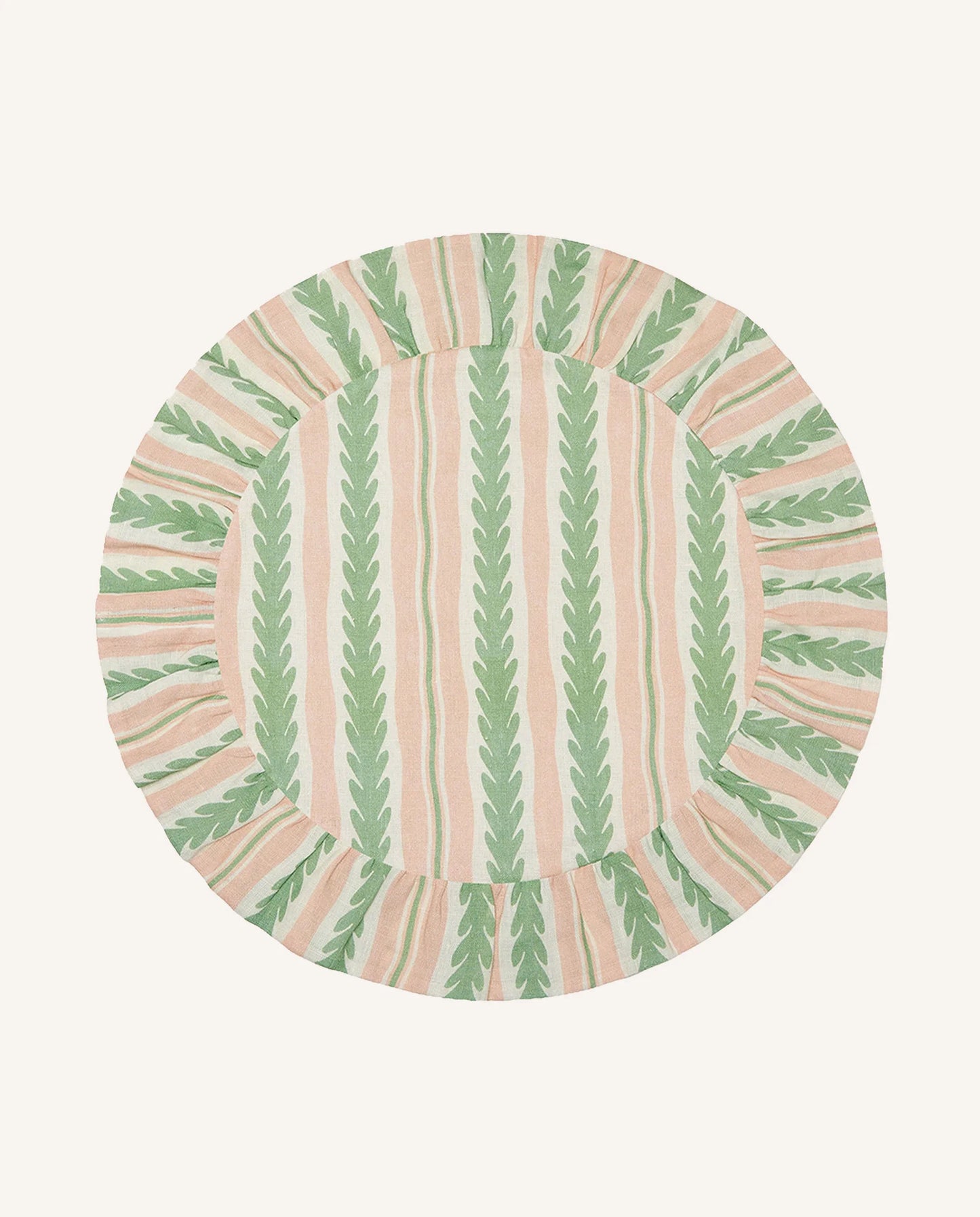English Oak Reversible Placemat | Blush + Blue
