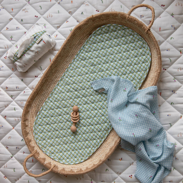 Changing Basket Cotton Liner - Little Farm