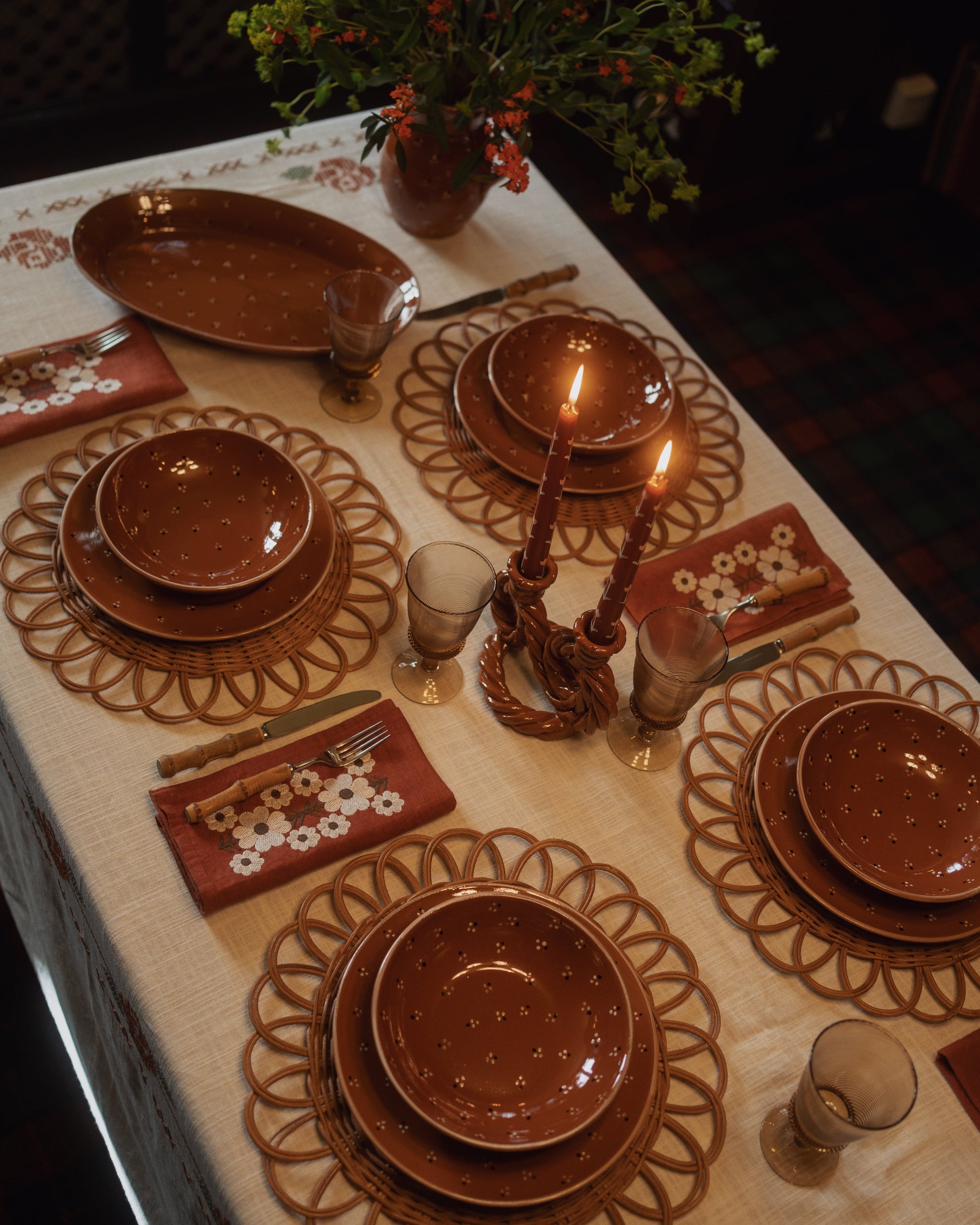 Rattan Placemat (Set of 4)