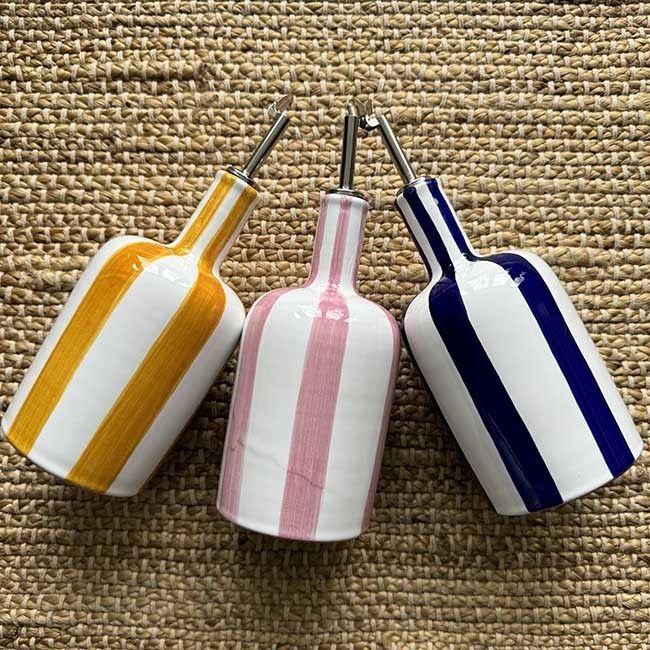 Ochre Striped Bottle