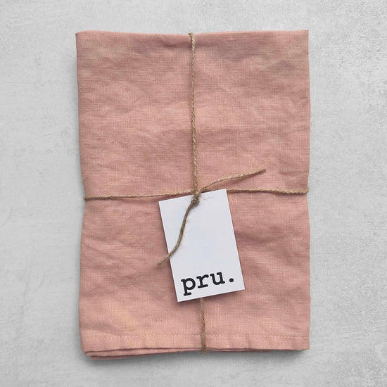 100% Linen Napkins OEKO-TEX® Certified – Pale Pink X2